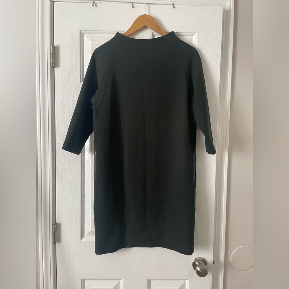 ANTONIO MELANI Dark Green Long Sleeve Dress